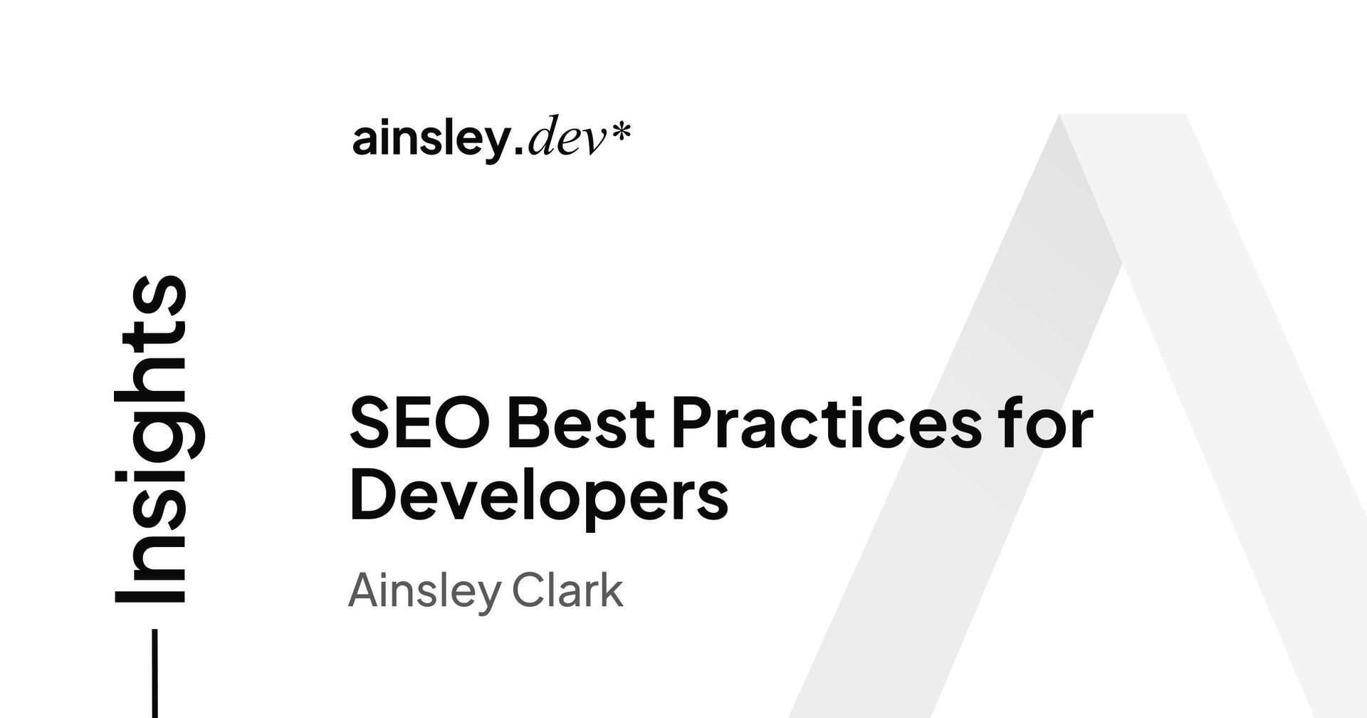 seo-best-practices-for-developers-ainsley-dev